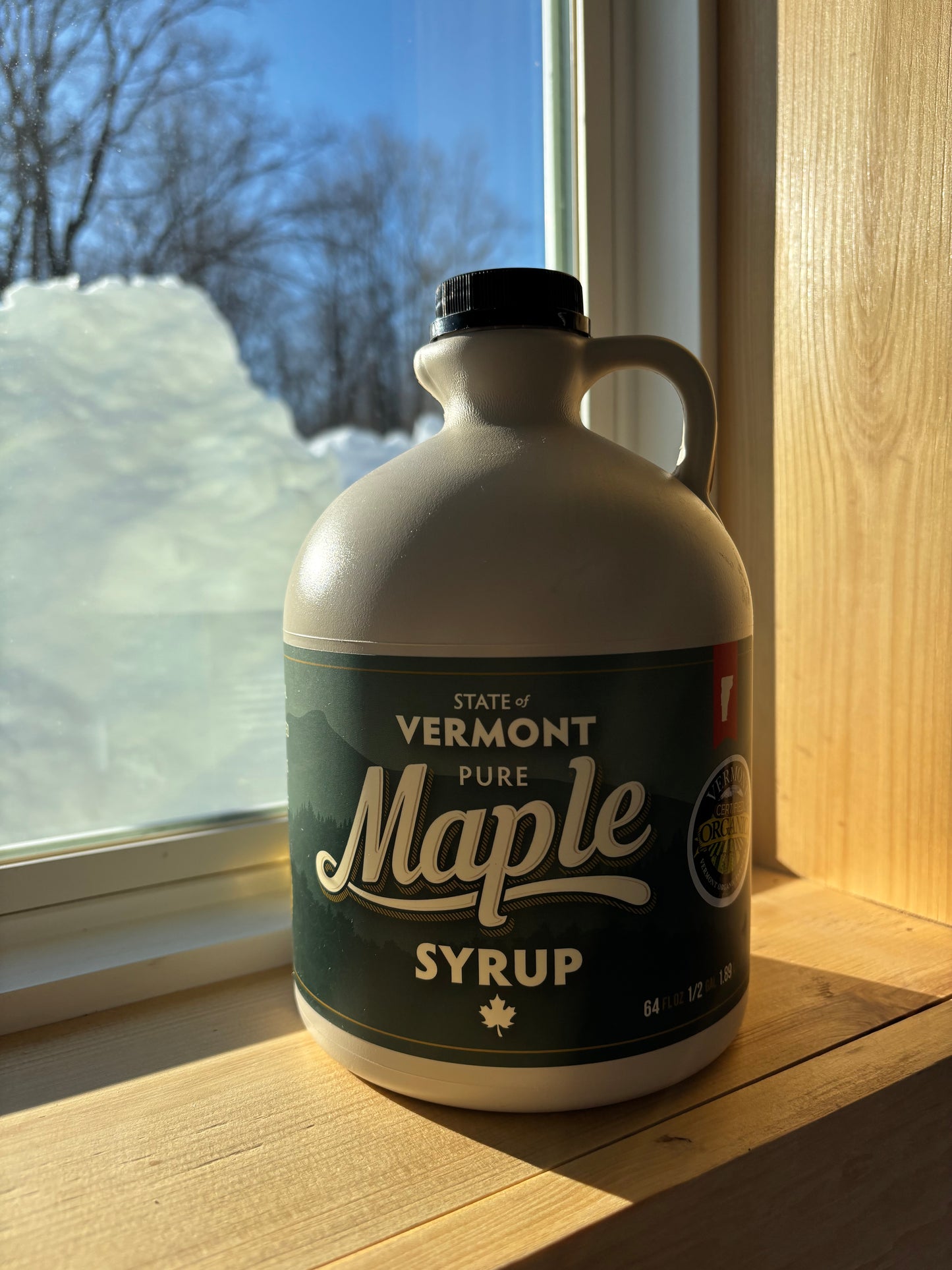 Vermont Maple Syrup - 1/2 Gallon Jug