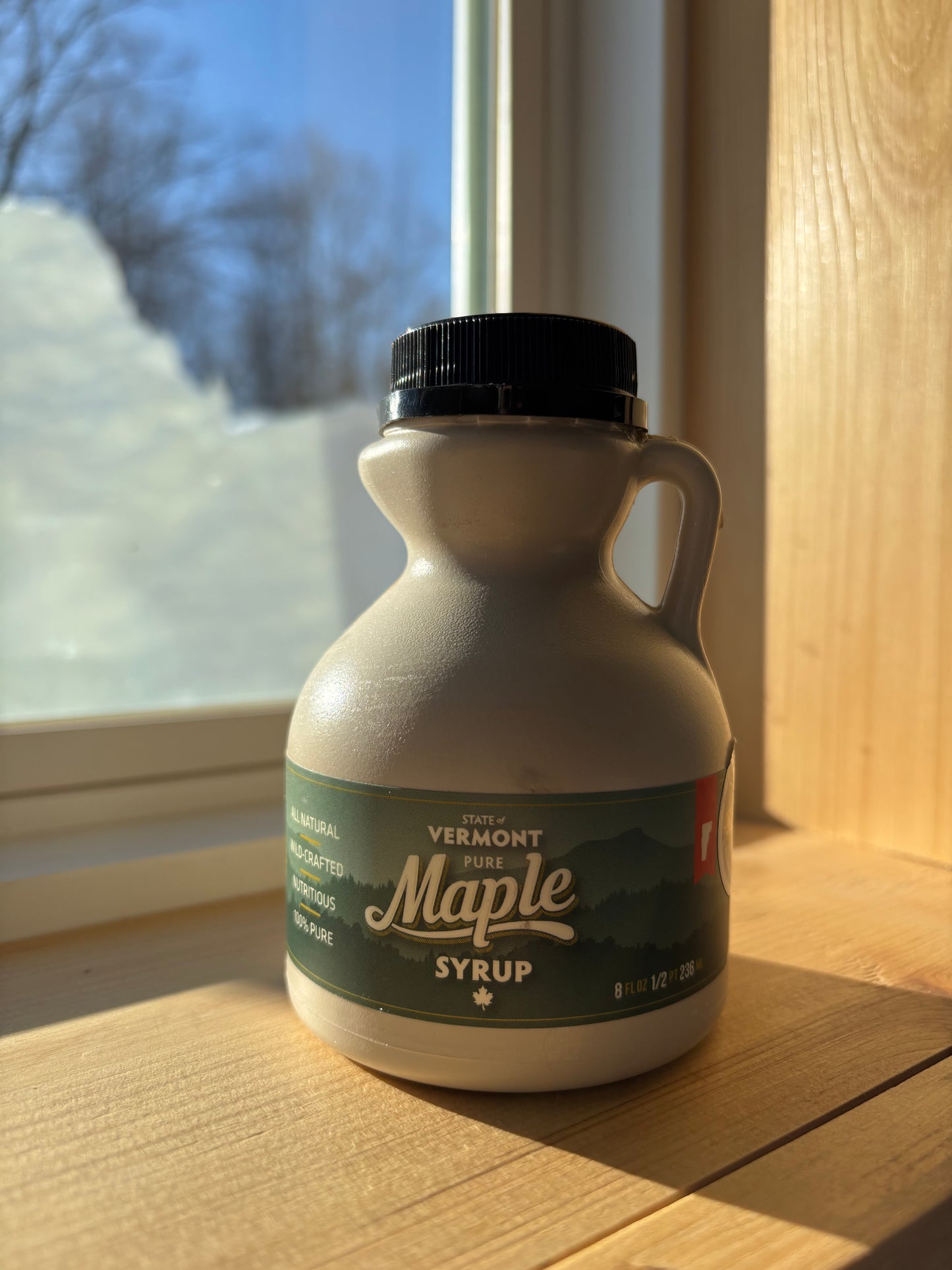 Vermont Maple Syrup - 1/2 Pint Jug