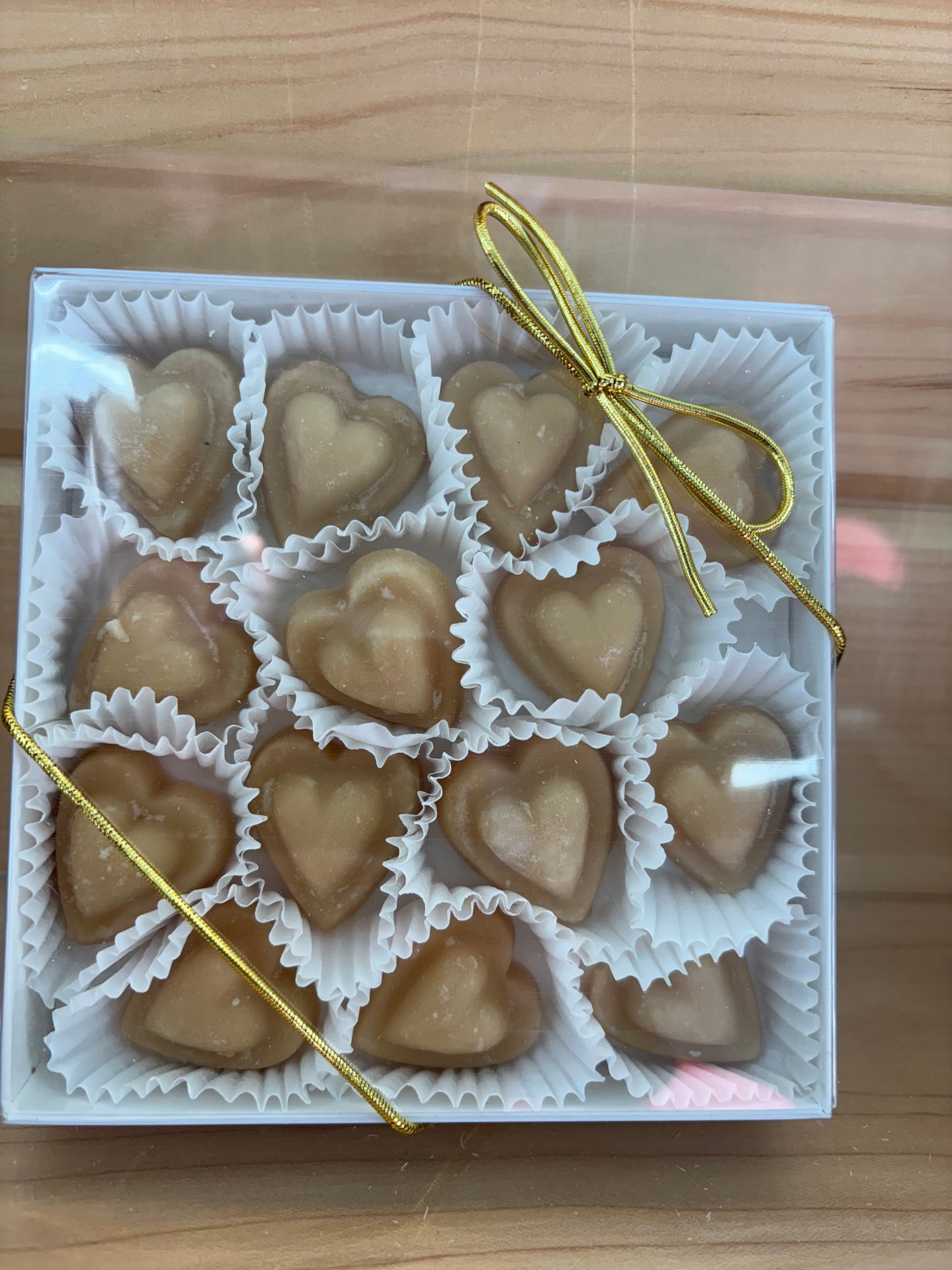 Pure Vermont Maple Candy- Hearts Gift Box- 14 Piece
