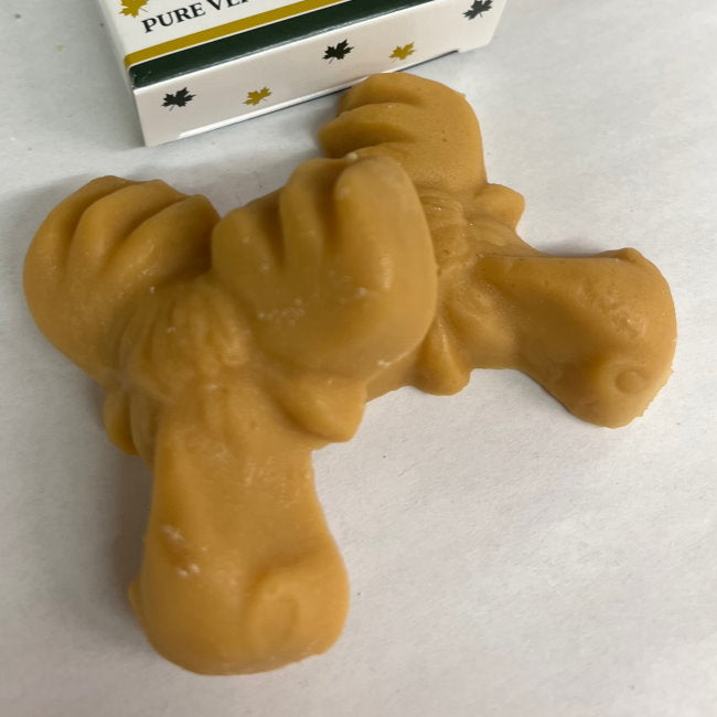 Maple Sugar Candy - Moose Shape- 1.5 oz Pure Maple Candy - Palmer Lane  Maple LLC