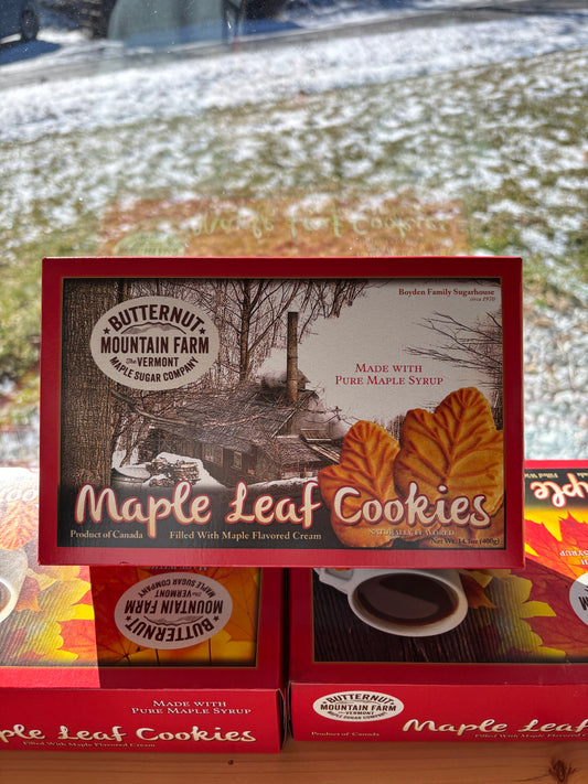 Maple Leaf Cookies
