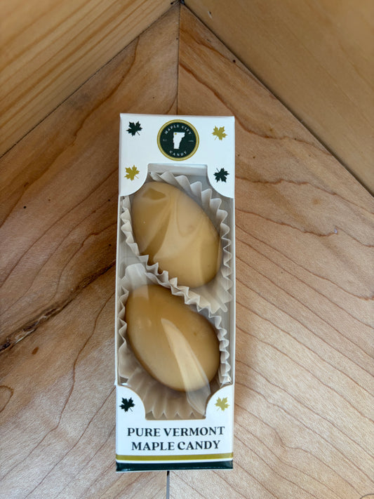 Pure Vermont Maple Candy- 2 Piece Easter Eggs