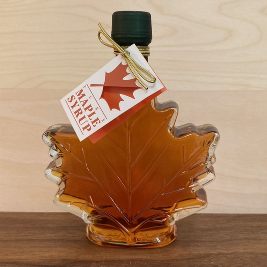 Large Maple Syrup Leaf Bottle- 8.45oz