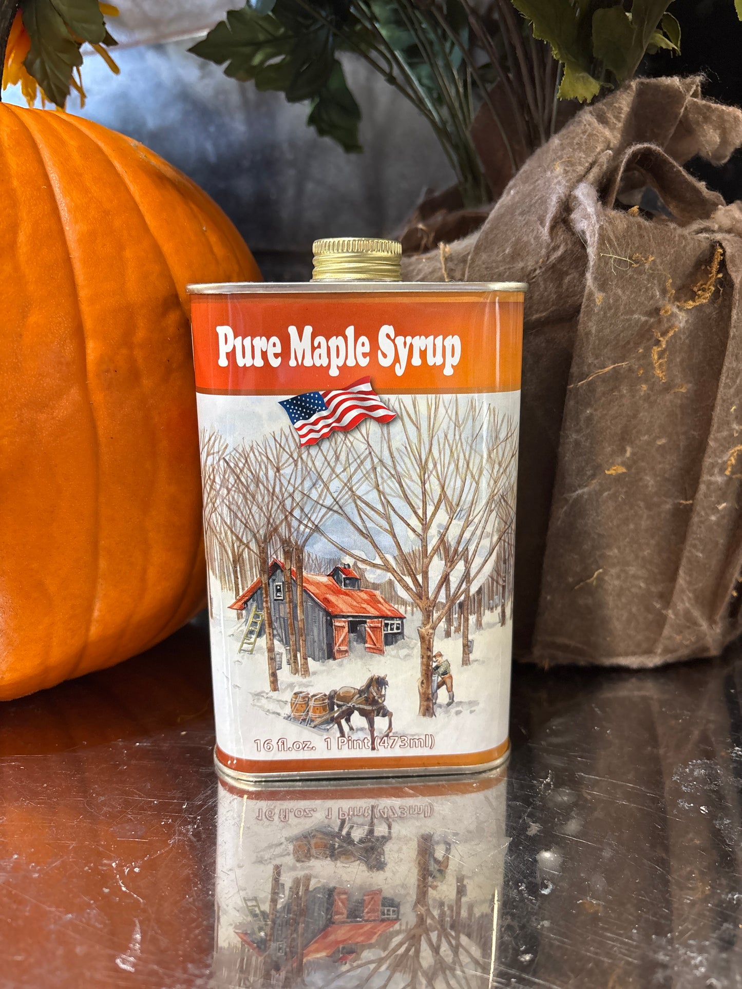Organic Maple Syrup Tin