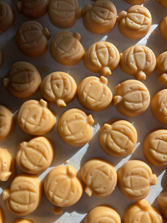Pure VT Maple Sugar Candy - Pumpkin Shaped - 24 Piece