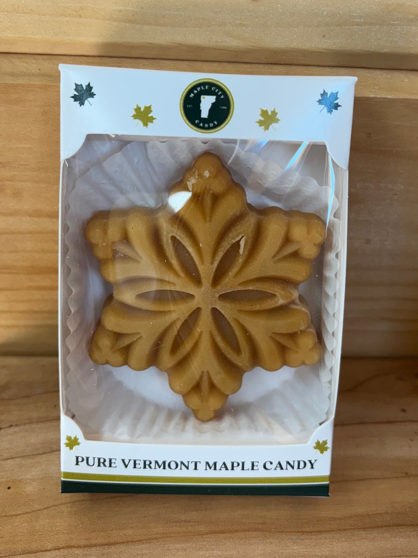Pure Vermont Maple Candy- Snowflake