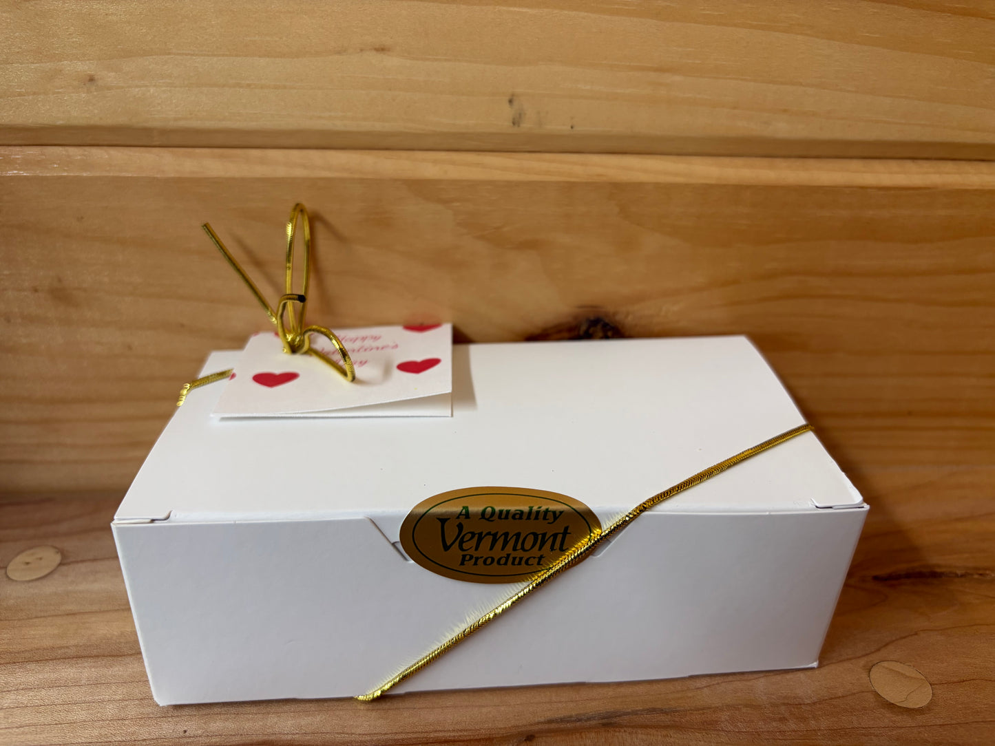 Pure Vermont Maple Candy– Hearts Gift Box- 30 Piece