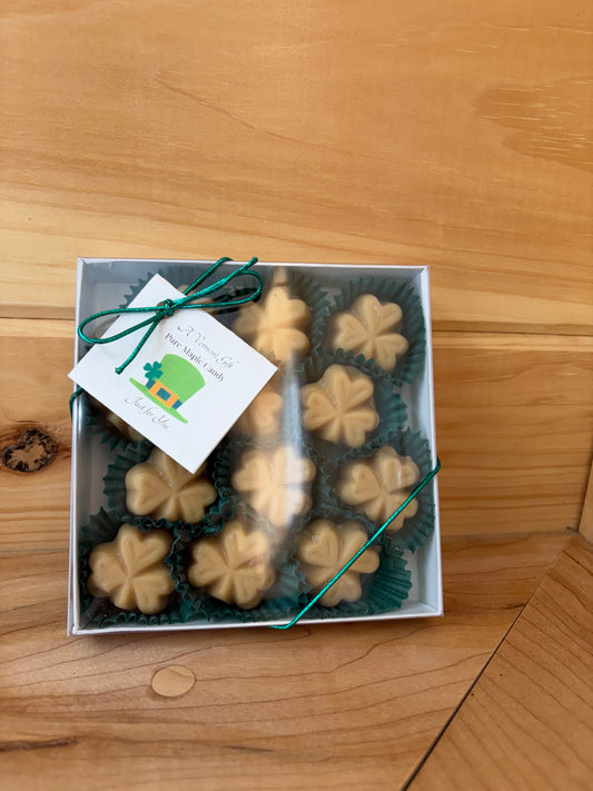Vermont Maple Candy- 12 piece SHAMROCKS Gift Box