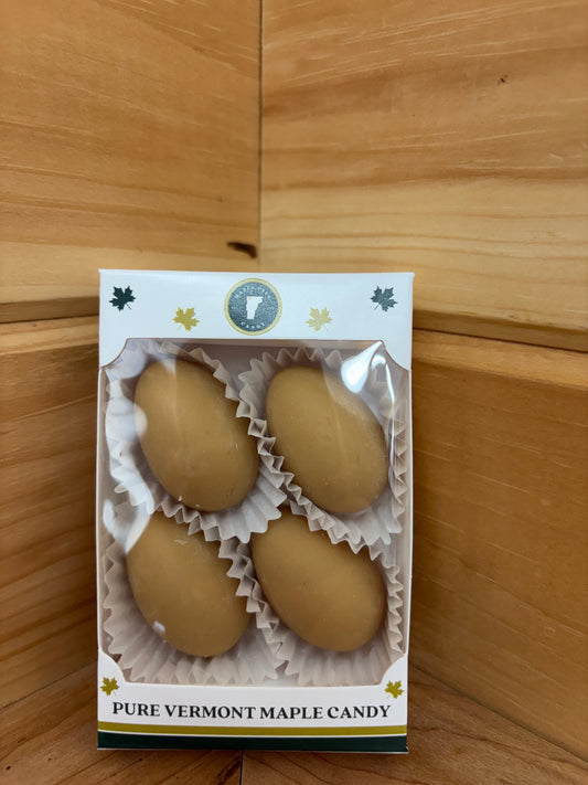 Pure Vermont Maple Candy- 4 Piece Easter Eggs