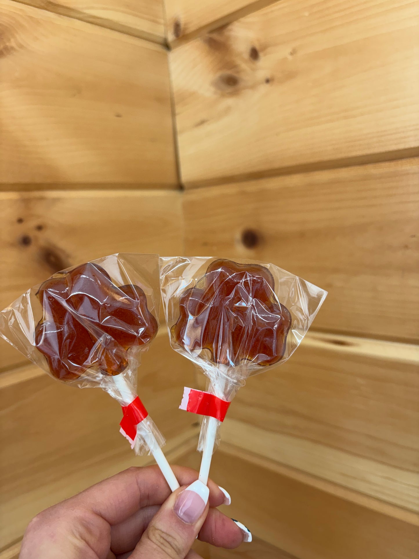Vermont Maple Shamrock Lollipop