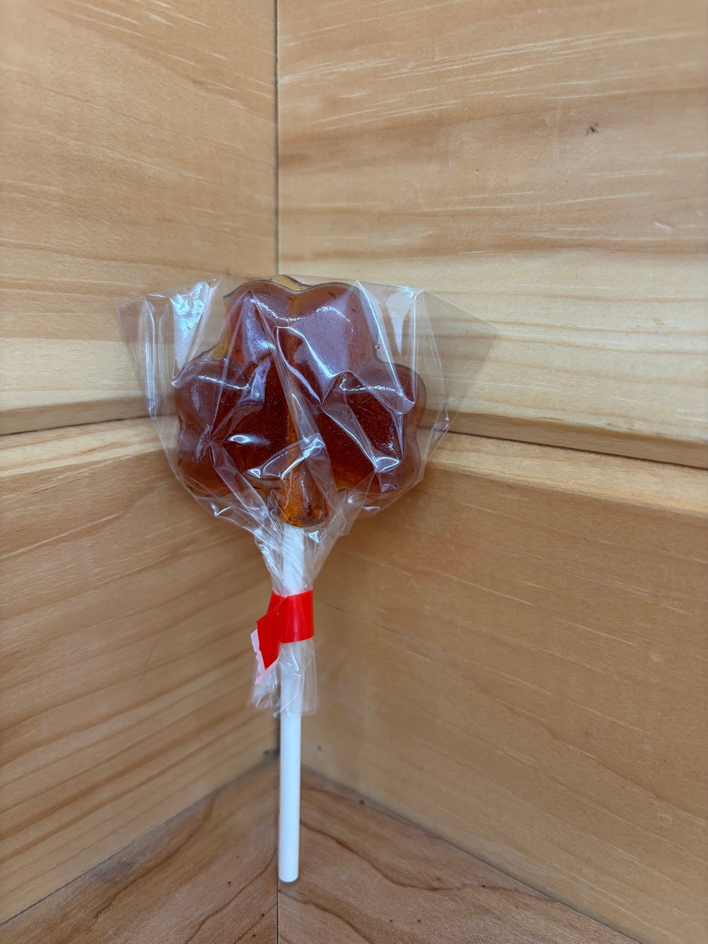 Vermont Maple Shamrock Lollipop