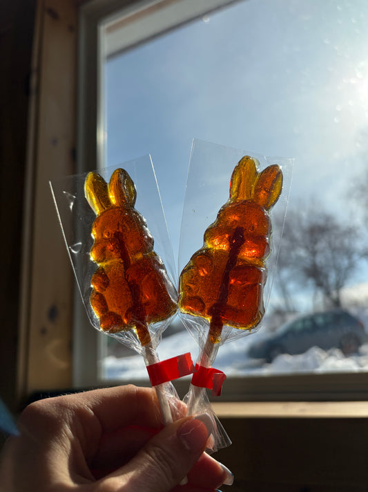 Vermont Maple Bunny Lollipop