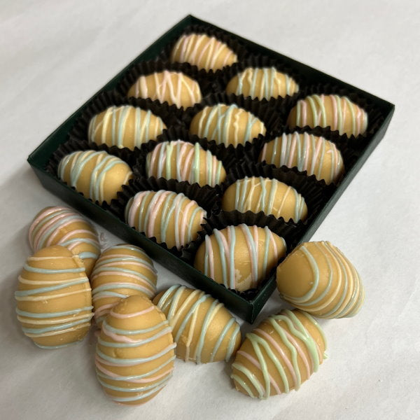 LIMITED EDITION Vermont Maple Candy Striped Maple Candy Easter Eggs Gift Box