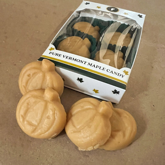 PUMPKINS Halloween Maple Sugar Candy 4 Piece