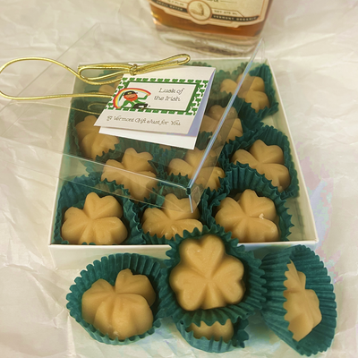 Vermont Maple Candy - 12 piece SHAMROCKS Gift Box