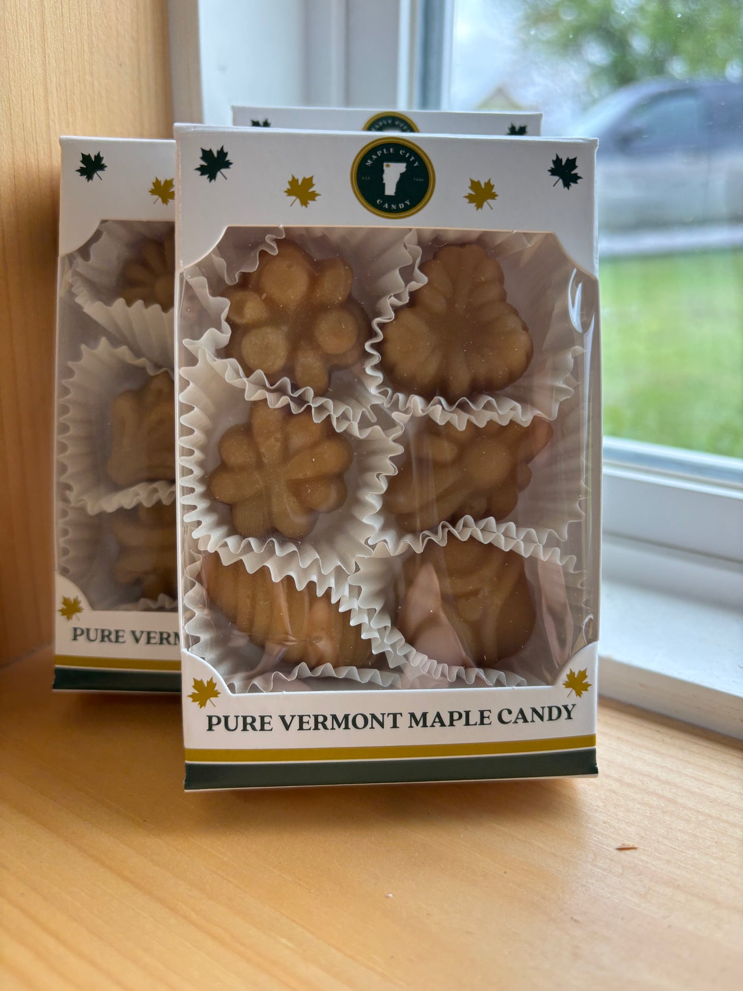 Pure Vermont Maple Candy - 6 Piece Assorted Fancies