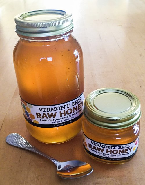 Vermont Bees Honey - Raw honey
