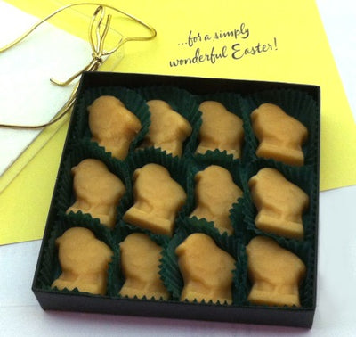 Vermont Maple Candy Easter Chicks, 12-piece Gift Box