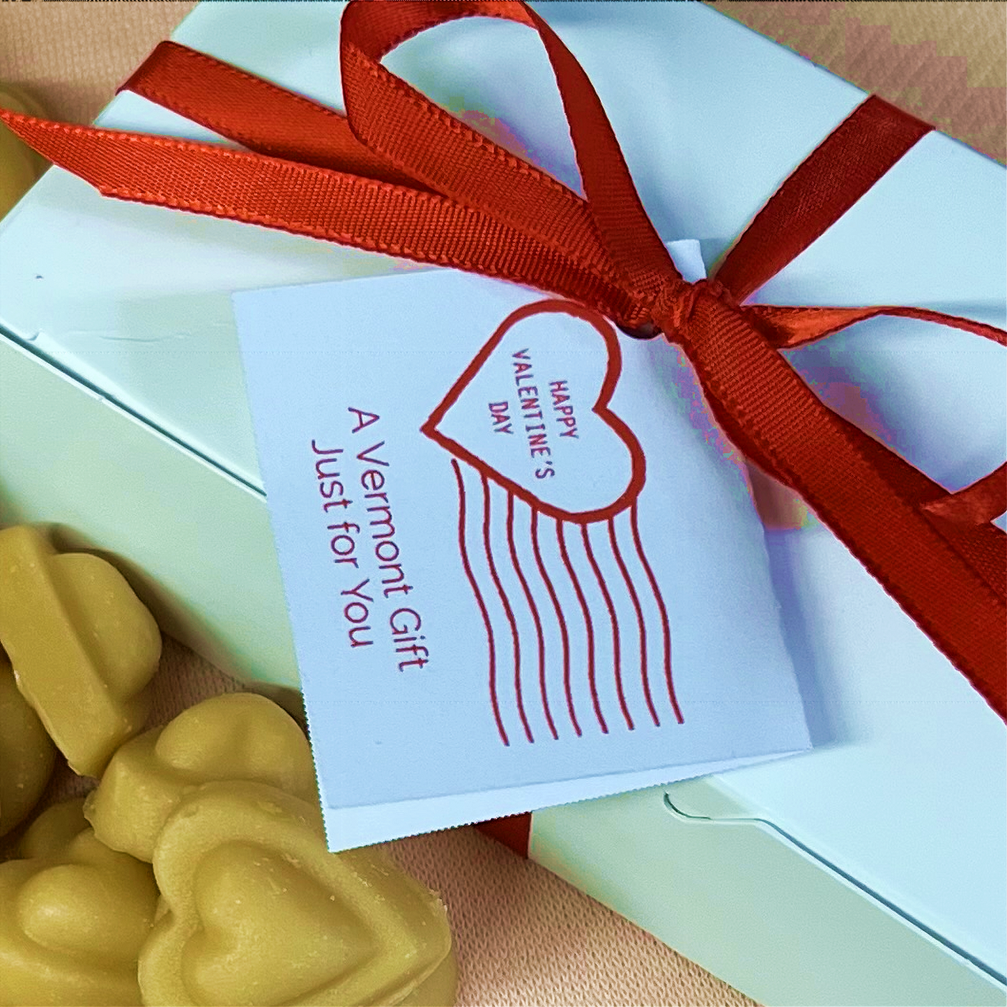 Vermont Maple Candy - 14 piece HEARTS Gift Box