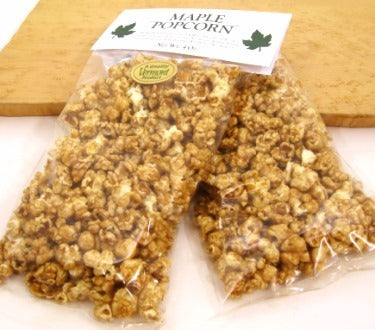 Vermont Maple Coated Popcorn with Peanuts, 4 oz. pkg.