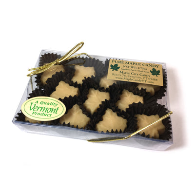 Vermont Maple Candy - Small Maple Leaves Gift Box - 11-piece, 2.75 oz.